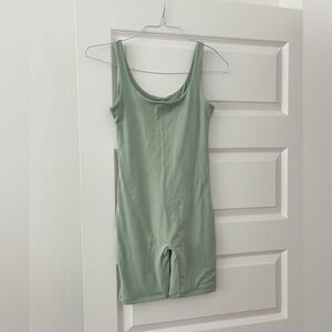 The Bumpsuit Maternity Cindy Romper XS Mint